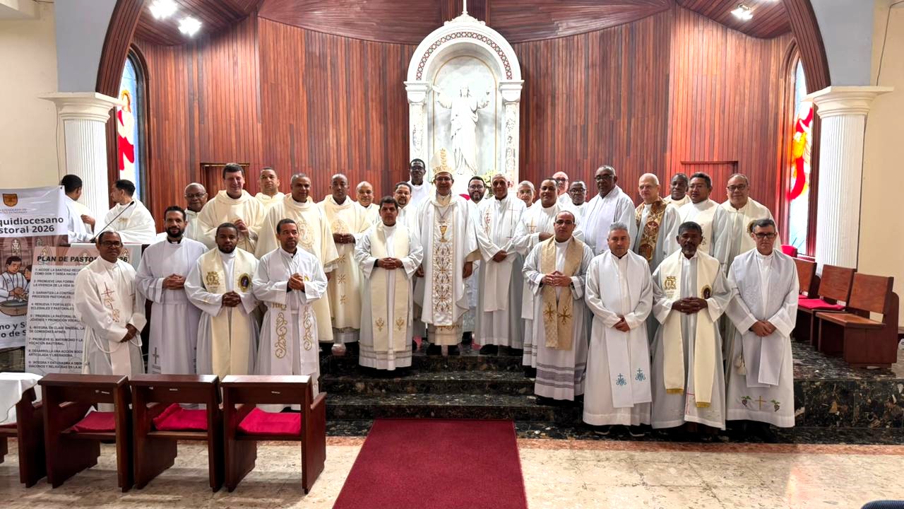 Mons. Tomás Morel invita a caminar juntos desde el Bautismo en el relanzamiento del Plan Pastoral del Distrito Nacional